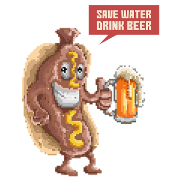 Щампа - Save Water Drink Beer